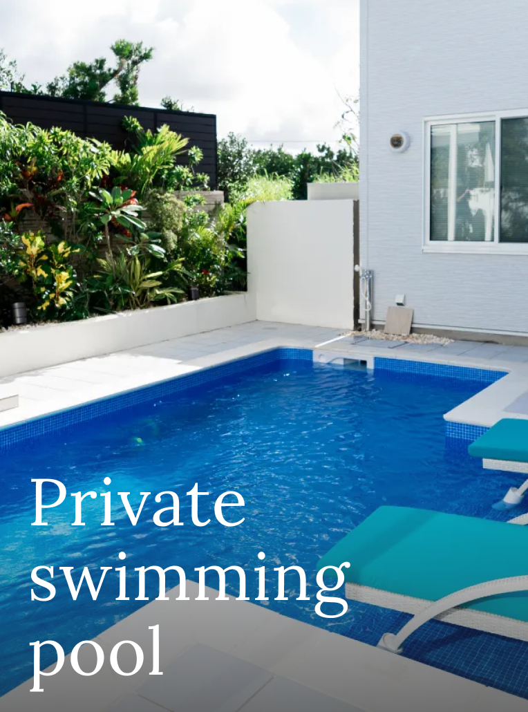 Private swimming pool